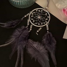 마크라메 드림캐쳐 그레이 방꾸미기 거실벽장식