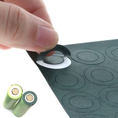 18650 절연링 리튬 배터리 스티커 절연지 청색 양극 1-8S, 1개, 청색_양극_1구