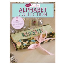 (영문도서) I Love Cross Stitch - Alphabet Collection: 9 Alphabets for Personalized Designs Paperback, David & Charles, English, 9781446303375