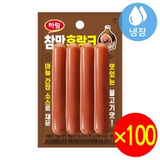 하림 참맛 후랑크, 70g, 100개