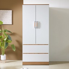 솜씨방가구 라온 800 투서랍장, 오크화이트