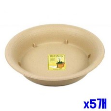 화분받침대 세련된 원형 x5개 모던 적 4호 28854ea 1(PC)
