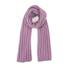 Humble Hilo 니트 스카프 부드럽고 따뜻하고 아늑한 가을과 겨울용 다크 레드 세트 140650, 모브