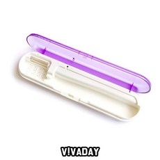 MY 휴대용 칫솔살균기 사무실 욕실 UV, 핑크