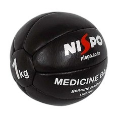 가죽헬스볼 메디신볼 1kg 니스포 웨이트볼 근력 운동 jja*08856lI, Free, 1개, 상세페이지 참조