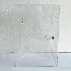 도마뱀 사육장 파충류 투명, 1개, 수조만