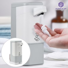 퍼플업 손세정기 거품비누디스펜서 화장실비누디스펜서 호텔 화장실 업소용 500ml
