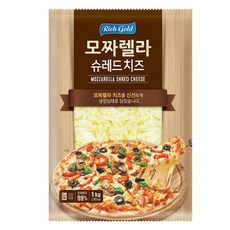 슈레드 리치골드 피자 모짜렐라 치즈 1kg, 1개