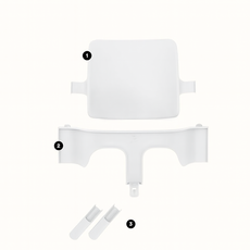 [정품] 스토케 트립트랩 베이비세트2 연장글라이더, 화이트