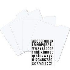 알파벳 라벨이 분할기 비닐 분할기 12인치 LP 33RPM 레코드 있는