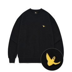 What it isnt 基本款刺繡鬼大學tee, 淺灰, 1個