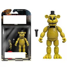 FNAF 프레디의피자가게 프레디 피자가게 나이트메어 폭시 치카 야광 피규어, H