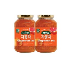 녹차원 녹차원 차오름 꿀자몽차 1kg 1개입 2개