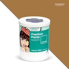 노루페인트 팬톤 내부용 실내벽면 무광 페인트, 180950CathaySpice, 1L, 1개