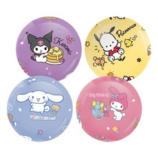 산리오 캐릭터즈 탱탱볼(24) 물놀이 캐치볼 수영장 캐릭터 유아 어린이, 시나모롤, 1개