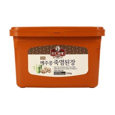 죽염종가 인산가 메주콩 죽염된장 2.5kg/인산가/한국산/냉장보관/무료배송, 1개, 2.5kg