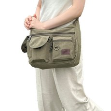 다용도 수납 여행용 데일리 캔버스 캐주얼 면가방