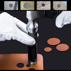 원형홀펀치 사이즈선택 12종 가죽공예, 1개, 원형1mm