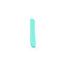 矽膠數據線綁帶理線器 數據線收納紮帶, 孔雀藍, 1個