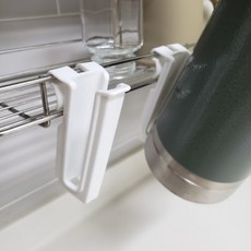 클립형 보틀 컵 텀블러 건조대 스탠드 거치대(2개 세트), 1개, 상세페이지 참조