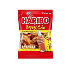 하리보 해피콜라향, 100g, 5개