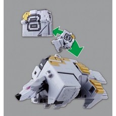 萬代 BANDAI 動物方塊 DX 動物合體 08 方塊狼, 1個