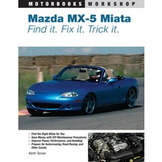 (영문도서) Mazda MX-5 Miata: Find It. Fix It. Trick It. Paperback, Motorbooks International, English, 9780760327920