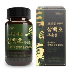 프라임 파인 삼백초 추출물 진 파이토 삼백초 분말 100%, 1개, 120정