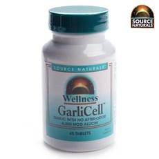 SOURCE NATURALS Wellness Gallicel 6000mcg 片劑, 1罐, 45顆