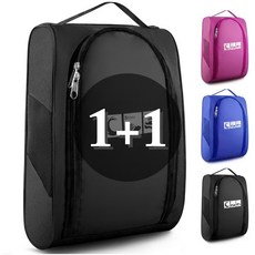 트렌드고 스포츠 운동가방 신발주머니, 블랙, 2개