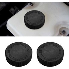 2개 세트 냉각수 저장소 캡 교체용 닛산용 21712-79900 엔진 라디에이터 닛산 무라노 로그 인피니티 버사 퀘스트 센트라 EX35 FX37 G37 호환 USA, Black