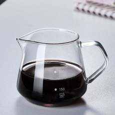 정그리공구 내열유리 핸드드립 커피서버 300ML 커피드립서버
