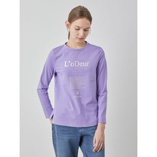 올리비아로렌 여성용 레터링 원포인트 티셔츠 VVBAL5S2271