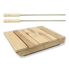 국내제작 수제 얼음썰매 원목 전통 썰매, 1개