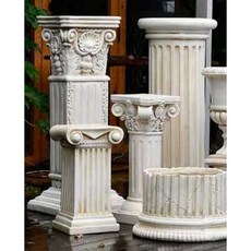 로마화분 기둥소품 정원인테리어 웨딩 영화 카페장식, M로마화분, 1개