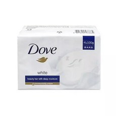 IS 도브 화이트 뷰티 바 4 X 90gW9C7277, 90g, 4개입