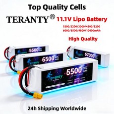 11.1V 3S 리포 배터리 딘스 XT60 1500mAh 520060006500980010400mAh RC 자동차 트럭 버기 레이싱 보트용, 10 6000mah-T