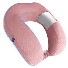 씰리 프리미엄 메모리폼 여행용 목베개 세이지105463, Rose