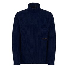 마르니 골지 터틀 넥 스웨터