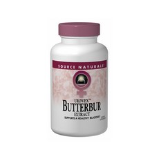 SOURCE NATURALS 款冬butterbur保健食品膠囊, 1組, 60顆
