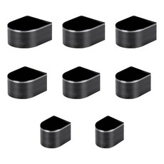 8 다양한 크기의 가죽 펀칭 다이 도구 가죽 공예 구멍 펀칭 커터, 말굽 모양