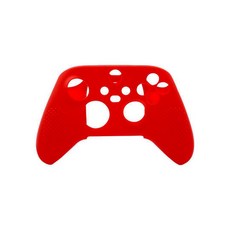 Xbox Series X/S 遊戲手把防塵套 - 1個, 手把矽膠保護套/防滑手柄套（紅色 X1）