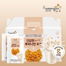 건강한 무가당 루피니빈 두유 1박스(180ml x 20포), 180ml