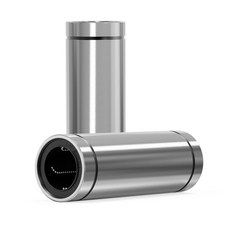 Skweaert 2PCS LM8UU 선형 볼 베어링 8mm 보어 다이아 15mm OD 길이 24mm 양면 고무 씰 레일CNC 3D 프린터용, LM10LUU Size, 2