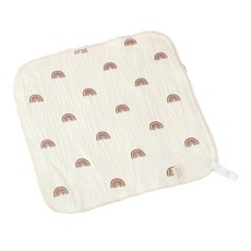 嬰兒紗布方巾, 彩虹圖案, 1個