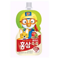 뽀로로 홍삼쏙쏙 사과매실맛 100ml, 1개