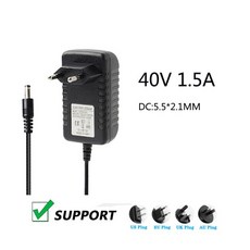 AC 전원 공급 장치용 DC 충전기 어댑터 40V 1.5A 1A 0.5A 60W, 01 AU