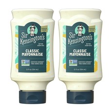서 켄싱턴스 클래식 마요 340그램 2개 팩 Sir Kensington's Mayonnaise Pack of 2 Classic Mayo Gluten Free Non- GMO Pr