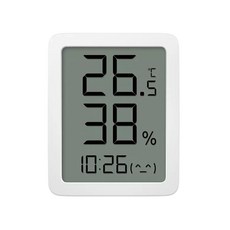 小米 LCD 溫濕度計 電子時鐘, 1個, 秒秒測溫濕度計LCD版