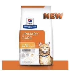 Hill's 希爾思 貓用處方飼料 c/d Multicare 尿路健康配方 獸醫推薦 6kg, 1個, 6kg(限宅配)